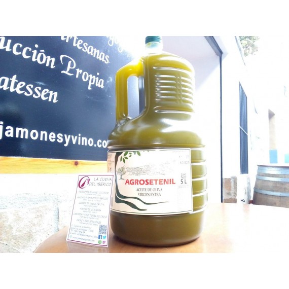 Aceite de oliva virgen extra sin filtrar AgroSetenil.
